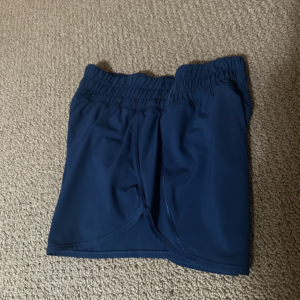 Women's Blue Athletic Shorts from Sam’s Club.